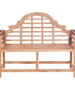 vidaXL Garden Bench 136x63x102 cm Solid Teak