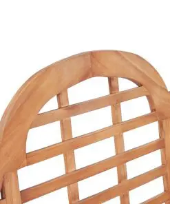 vidaXL Garden Bench 136x63x102 cm Solid Teak