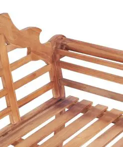 vidaXL Garden Bench 136x63x102 cm Solid Teak