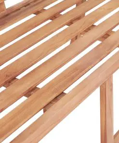 vidaXL Garden Bench 136x63x102 cm Solid Teak