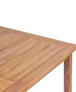 vidaXL Garden Bar Table 120x65x110 cm Solid Teak Wood