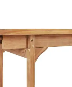 vidaXL Extending Garden Table 150-200x100x75 cm Solid Teak Wood