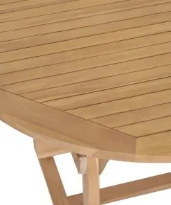 vidaXL Extending Garden Table 180-280x100x75cm Solid Teak Wood Oval