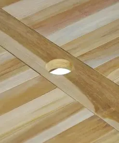 vidaXL 5 Piece Outdoor Dining Set Solid Teak Wood