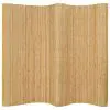 vidaXL Room Divider Bamboo 250×165 cm Natural