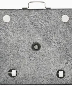 vidaXL Parasol Base Granite 30 kg Square Black