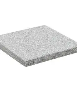 vidaXL Umbrella Weight Plate Granite 25 kg Square Grey