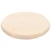 vidaXL Table Top Natural Pinewood Round 25 mm 30 cm