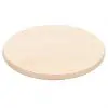 vidaXL Table Top Natural Pinewood Round 25 mm 50 cm