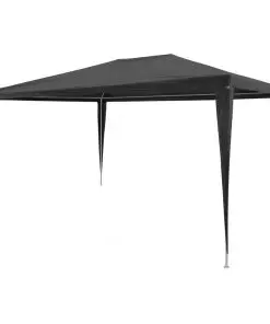 vidaXL Party Tent 3×4 m PE Anthracite
