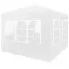 vidaXL Party Tent 3×3 m White