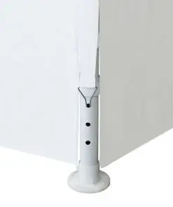 vidaXL Party Tent 3×3 m White