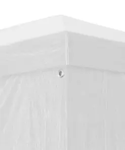 vidaXL Party Tent 3×3 m White