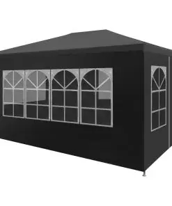 vidaXL Party Tent 3×4 m Anthracite