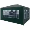 vidaXL Party Tent 3×4 m Green