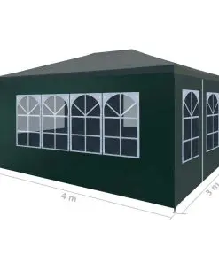 vidaXL Party Tent 3×4 m Green