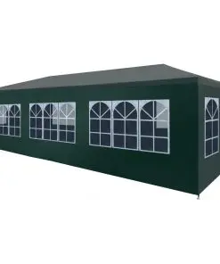 vidaXL Party Tent 3×9 m Green