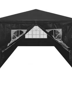 vidaXL Party Tent 3×12 m Anthracite