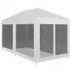 vidaXL Party Tent with 6 Mesh Sidewalls 6×3 m vidaXL Party Tent with 6 Mesh Sidewalls 6×3 m