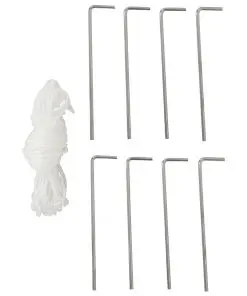 vidaXL Party Tent with 6 Mesh Sidewalls 6×3 m