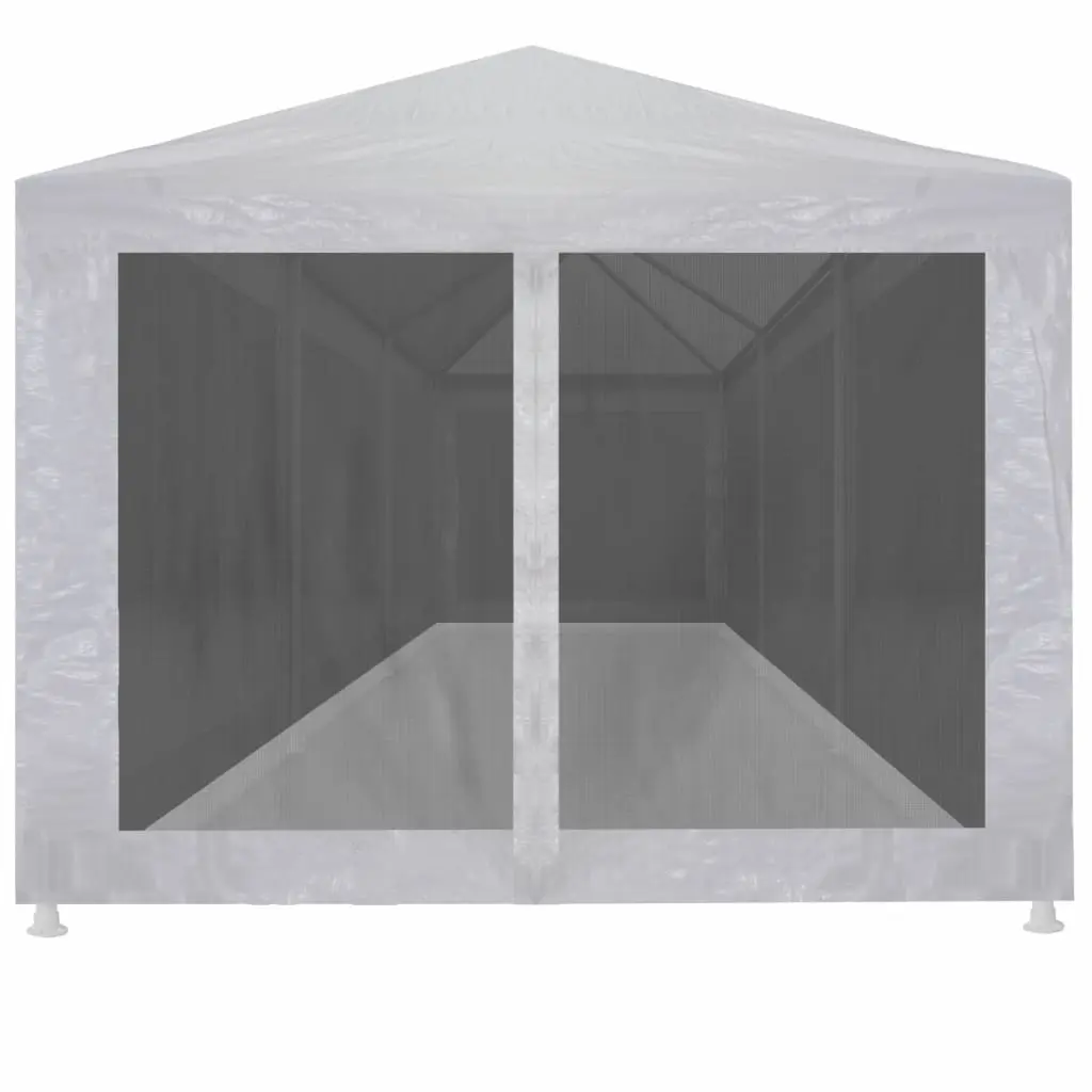 vidaXL Party Tent with 8 Mesh Sidewalls 9×3 m