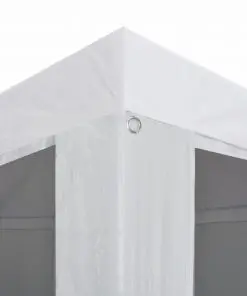 vidaXL Party Tent with 8 Mesh Sidewalls 9×3 m