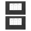 vidaXL Party Tent Sidewall 2 pcs with Window PE Anthracite