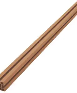 vidaXL Fence Posts 2 pcs WPC 185 cm