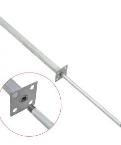 vidaXL Fence Posts 3 pcs WPC 185 cm