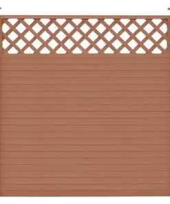 vidaXL Replacement Fence Boards WPC 7 pcs 170 cm Brown
