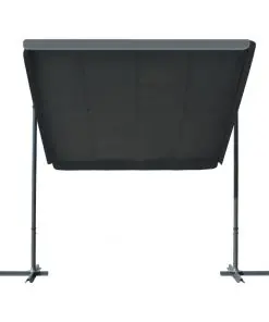 vidaXL Gazebo with Tiltable Retractable Roof 350x250x225 cm Anthracite