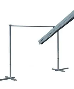 vidaXL Gazebo with Tiltable Retractable Roof 350x250x225 cm Anthracite