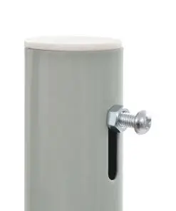 vidaXL Patio Retractable Side Awning 100 x 300 cm Grey