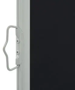 vidaXL Patio Retractable Side Awning 140 x 300 cm Black