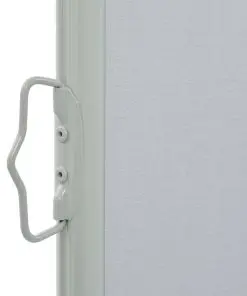 vidaXL Patio Retractable Side Awning 140 x 300 cm Grey