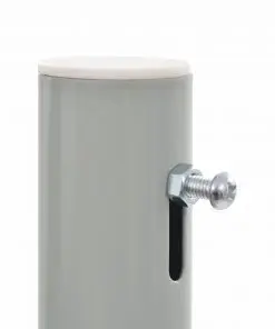 vidaXL Patio Retractable Side Awning 140 x 300 cm Grey