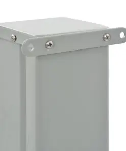 vidaXL Patio Retractable Side Awning 140 x 300 cm Grey