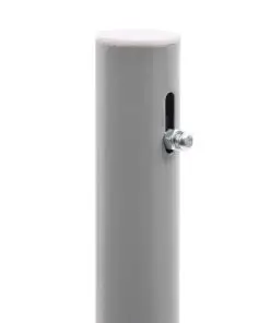 vidaXL Retractable Side Awning 140 x 300 cm Black