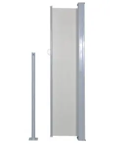vidaXL Retractable Side Awning 140 x 300 cm Cream