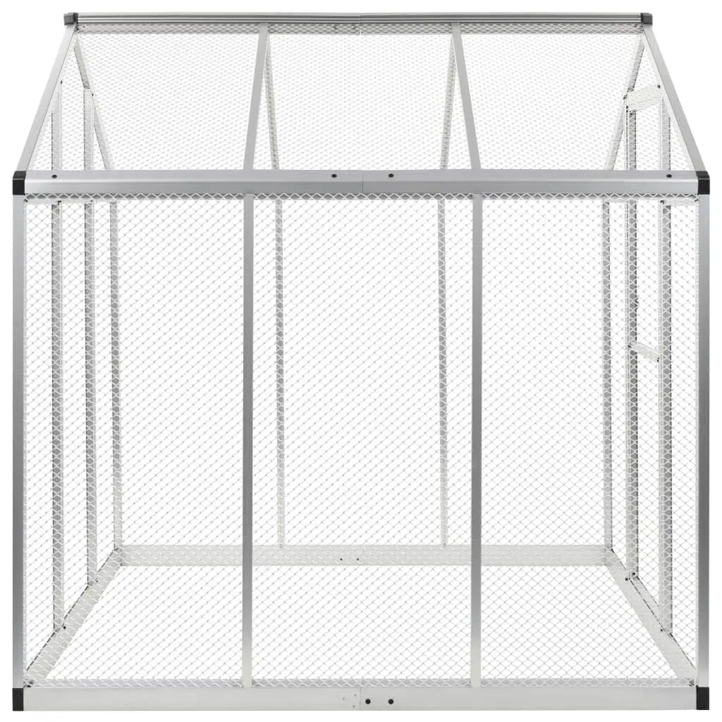 vidaXL Outdoor Aviary Aluminium 183x178x194 cm