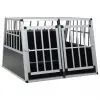 vidaXL Dog Cage with Double Door 94x88x69 cm vidaXL Dog Cage with Double Door 94x88x69 cm