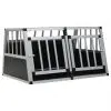 vidaXL Dog Cage with Double Door 89x69x50 cm vidaXL Dog Cage with Double Door 89x69x50 cm