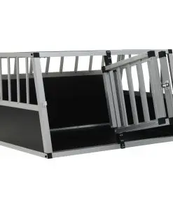vidaXL Dog Cage with Double Door 89x69x50 cm