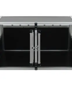 vidaXL Dog Cage with Double Door 89x69x50 cm