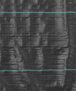 vidaXL Weed & Root Control Mat PP 1×100 m Black