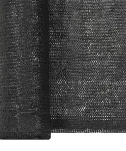 vidaXL Privacy Net HDPE 1.5×10 m Black