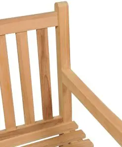 vidaXL Garden Bench 180 cm Solid Teak