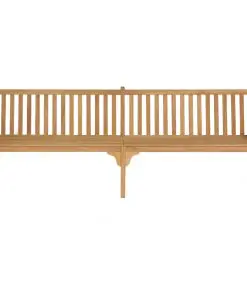 vidaXL Garden Bench 240 cm Solid Teak