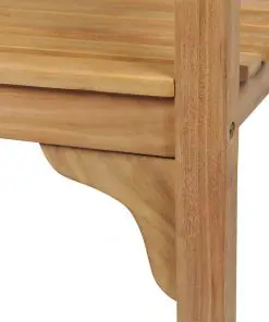 vidaXL Garden Bench 240 cm Solid Teak