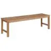 vidaXL Garden Bench 150 cm Solid Teak